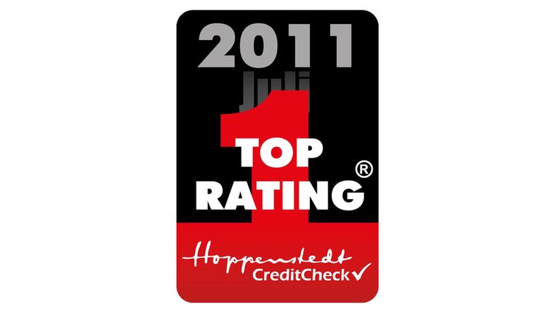 Auszeichnung Hoppenstedt Top Rating 2011